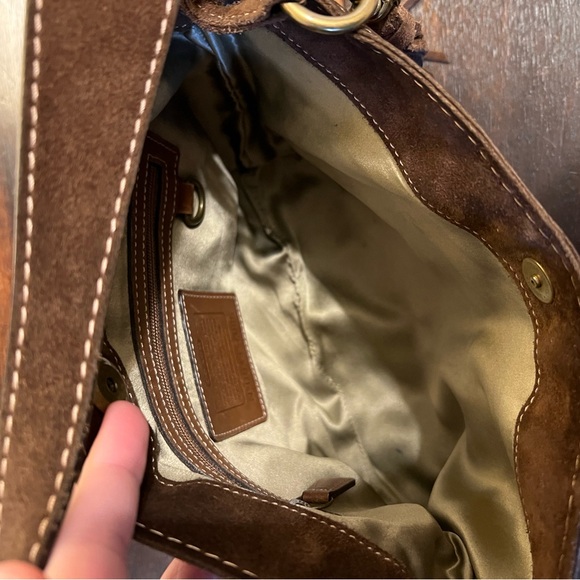 Vintage Coach Special Edition Spring 2004 Suede Bag SOLD - Picture 4 of 6